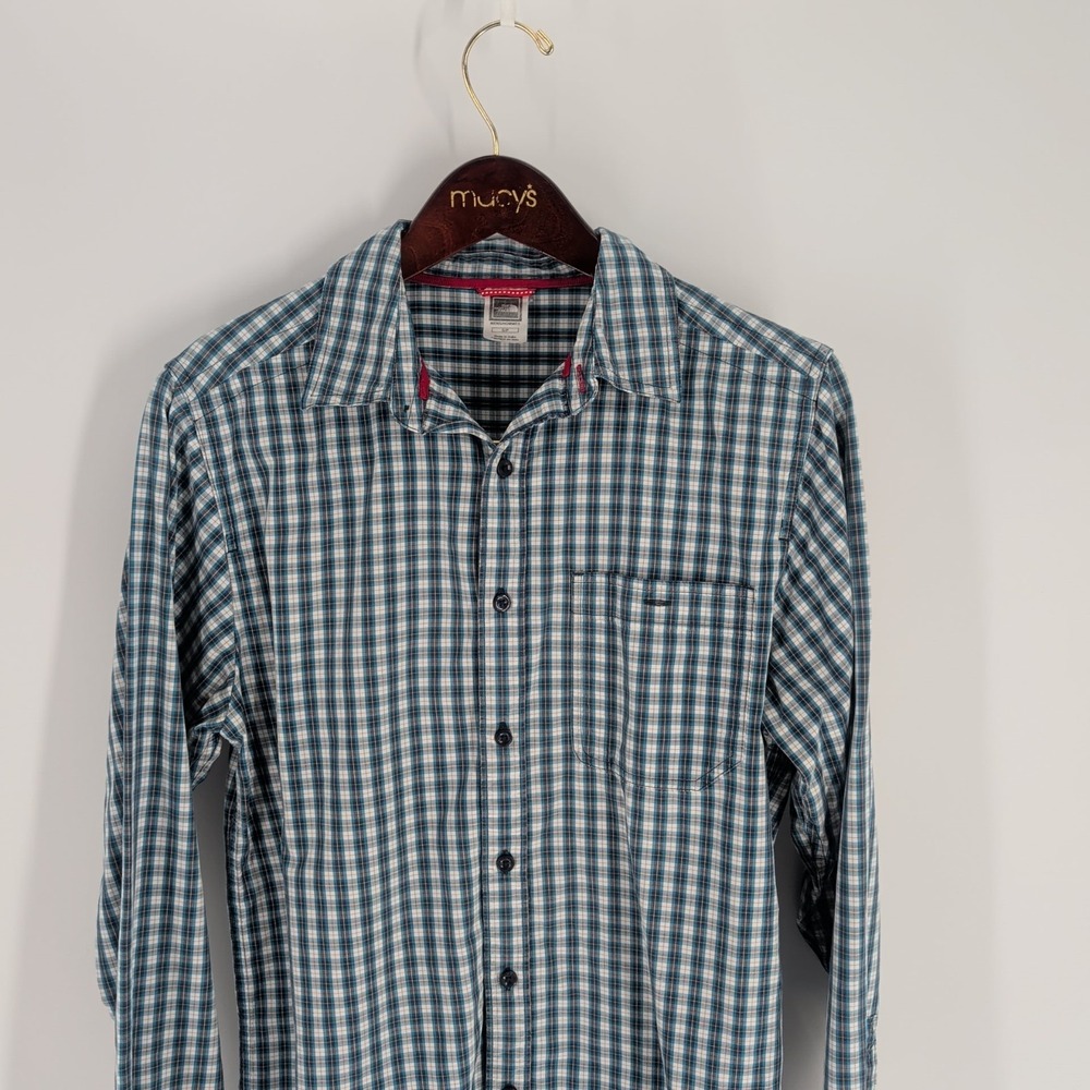 The North Face Plaid Long Sleeve Outdoor Comfy Button Up Shirt Multicolor Size S - Picture 2 of 8